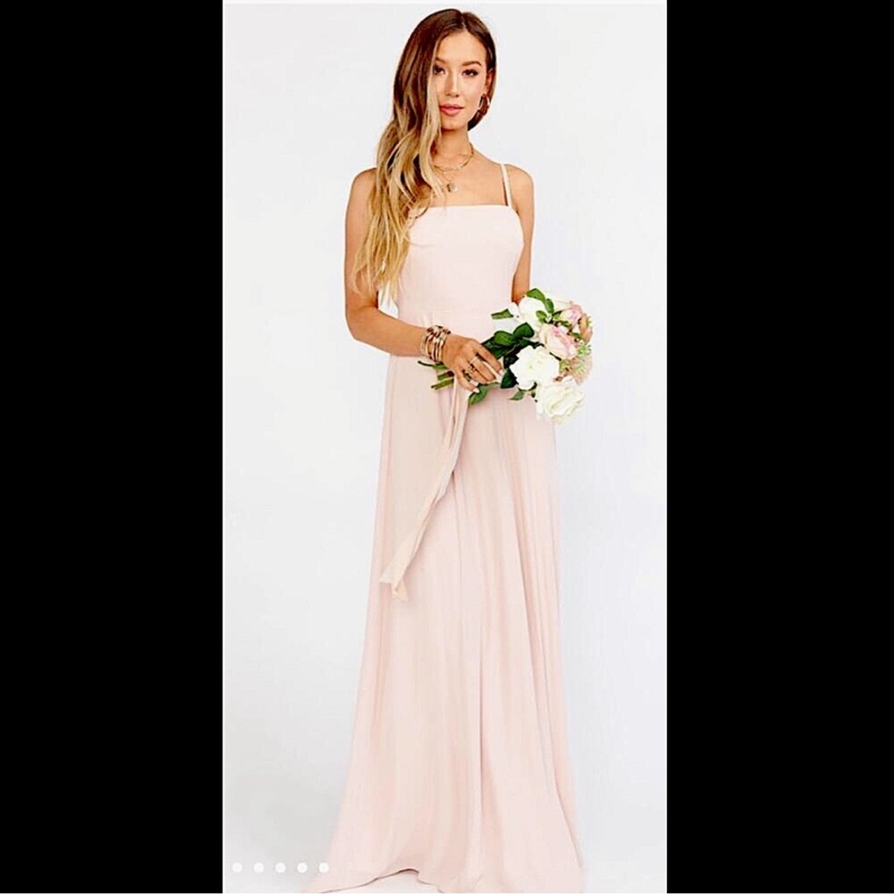 Lauren tie maxi dress